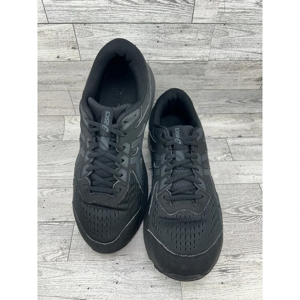 ASICS‎ Gel Contend 8 Black Running Shoes Athletic Sneakers Men's Size 8.5